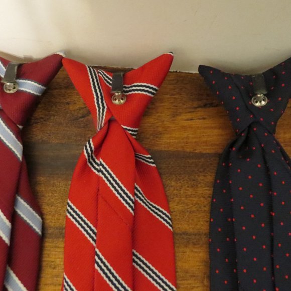 Lot of 5 VTG ClipOn Ties T24 - Picture 5 of 7
